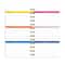 TF Publishing Pocket Pink Stripe Undated Weekly Spiral Planner